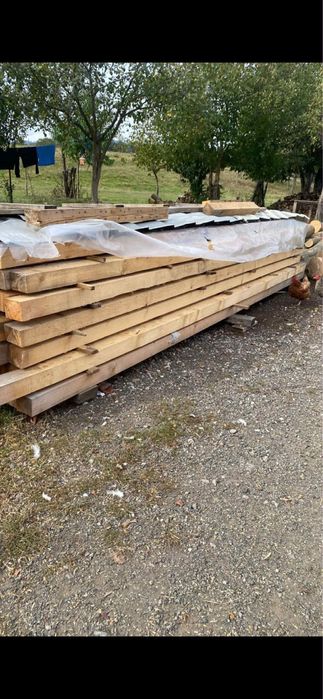 Lemne pentru constructi coarne 6 metri lungime si 10/13 latime uscate.