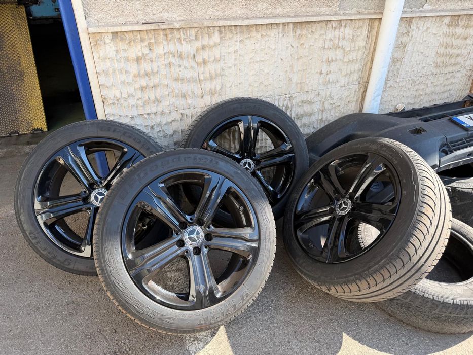 Оригинални джанти Mercedes 5x112 + подарък гуми BF Goodrich 245/45/18