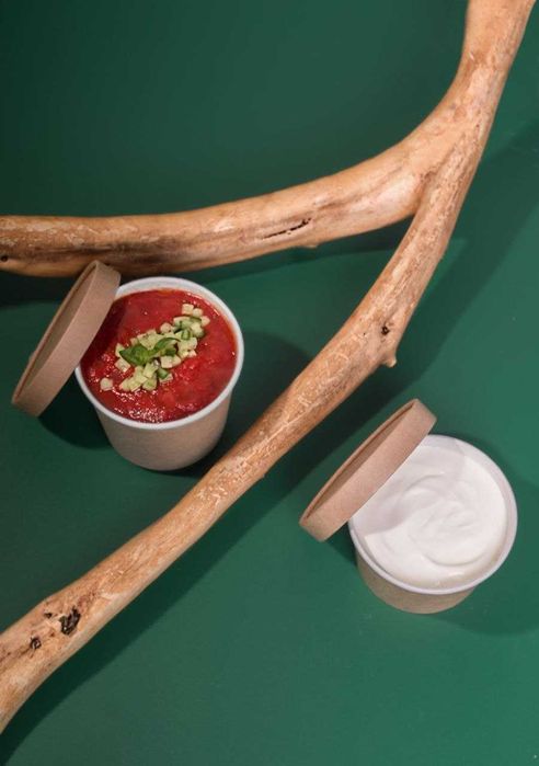 Одноразовая посуда для салата и гаринира