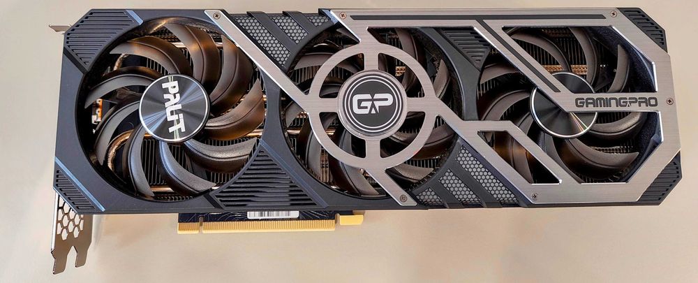 Видеокарта Palit GeForce RTX™ 3080 GamingPro 12GB LHR