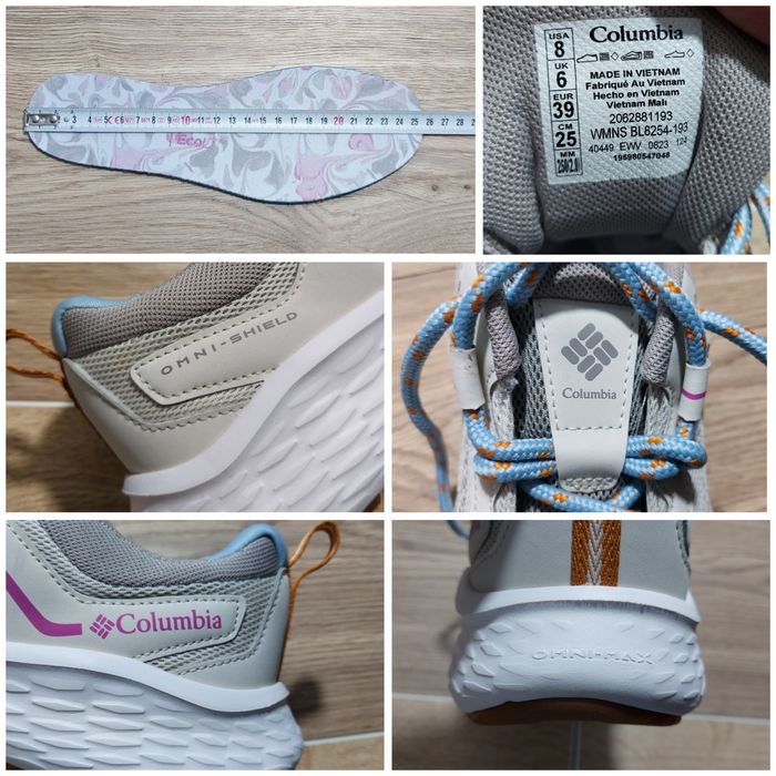 Adidasi sport Columbia Novo Trail Omni Shield, trekking, nr 39 EU