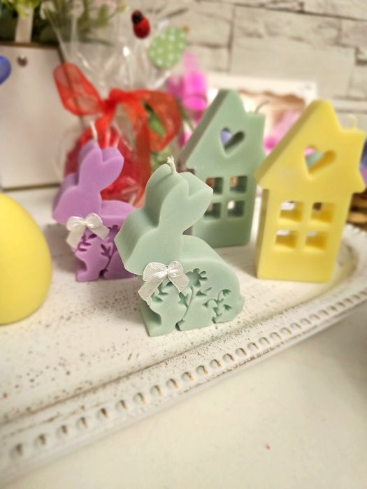 Великденски свещи от 100% соев восък