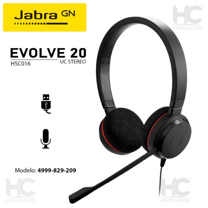 Наушники JABRA evolve 20 для колл центра call центр usb