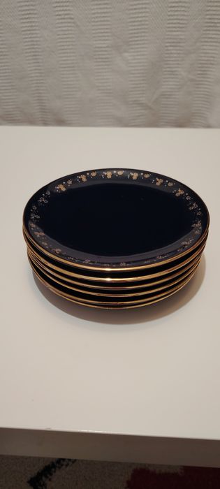 Farfurii mici din cobalt