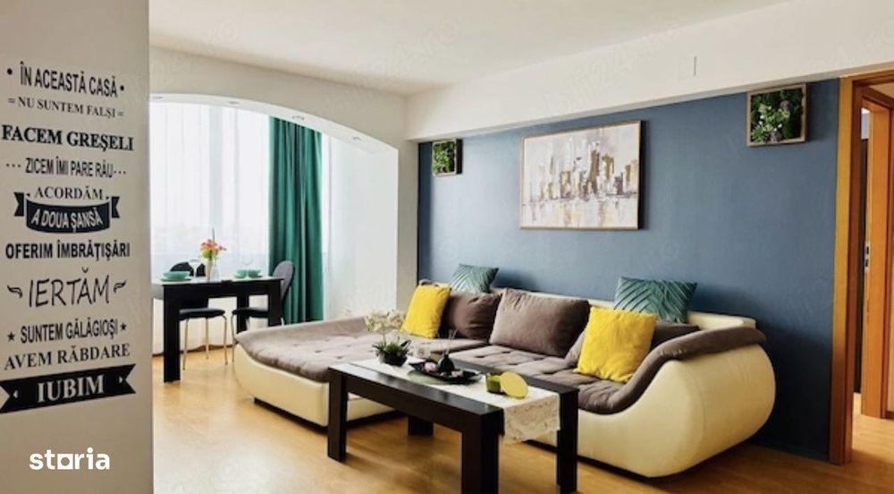 DE INCHIRIAT Apartament 2 camere, 67mp, etaj 8 - zona Garii