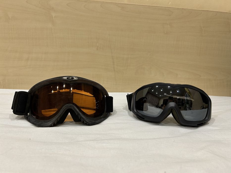 Ски очила черно/оранжево