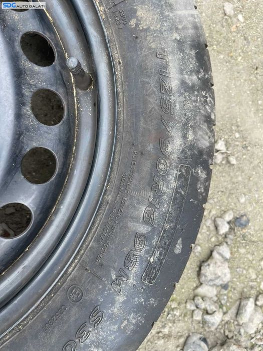 Roata Janta Tabla Rezerva Slim T125 90 16 R16 Ford Galaxy 2006 - 2015 Cod 8V41-1A479-AA DM5C-BA [C2904]