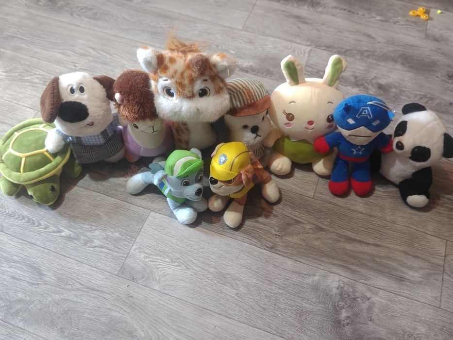 Мягкие игрушки животных