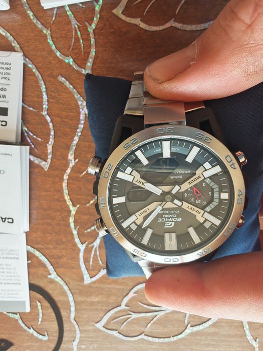 CASIO EDIFICE Smartwatch ECB-2000D-1AEF Solar Neo-Display 48mm