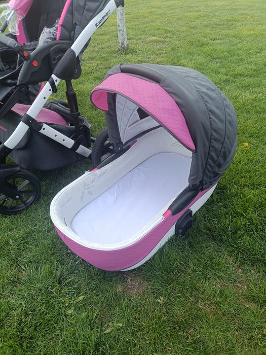 Carucior 3 in 1 Poema Pink - Krausman