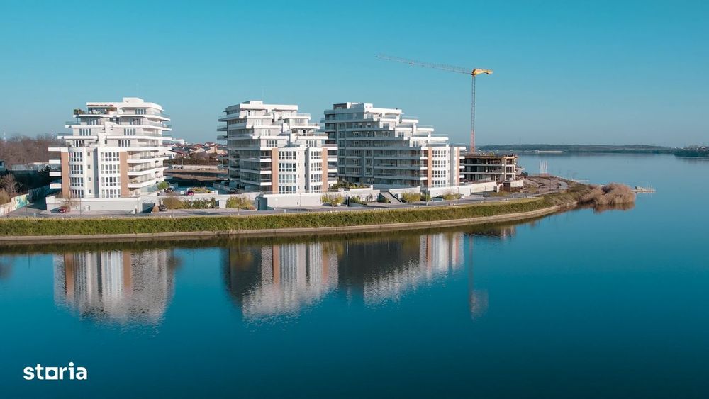 Apartament 2 camere-gradina-Lebăda Lake Residence+1 parcare suprateran