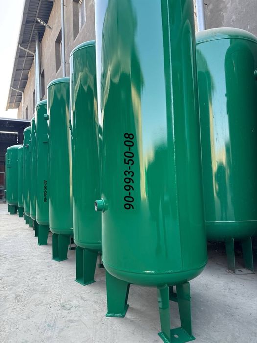 Винтовой компрессорлар учун ресивер арзон ва сифатли бак-ёмкость