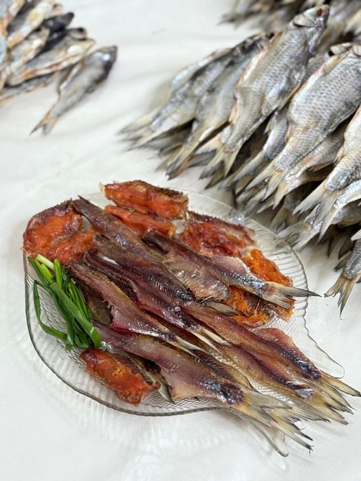 Вяленный и копчёный рыбец, чехонь  в наличии