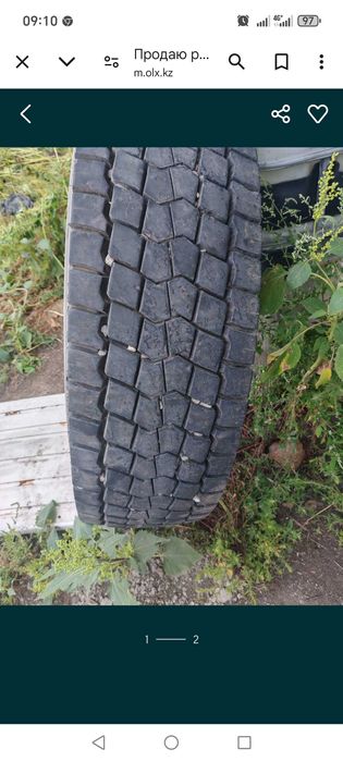 Продаю резину б/у