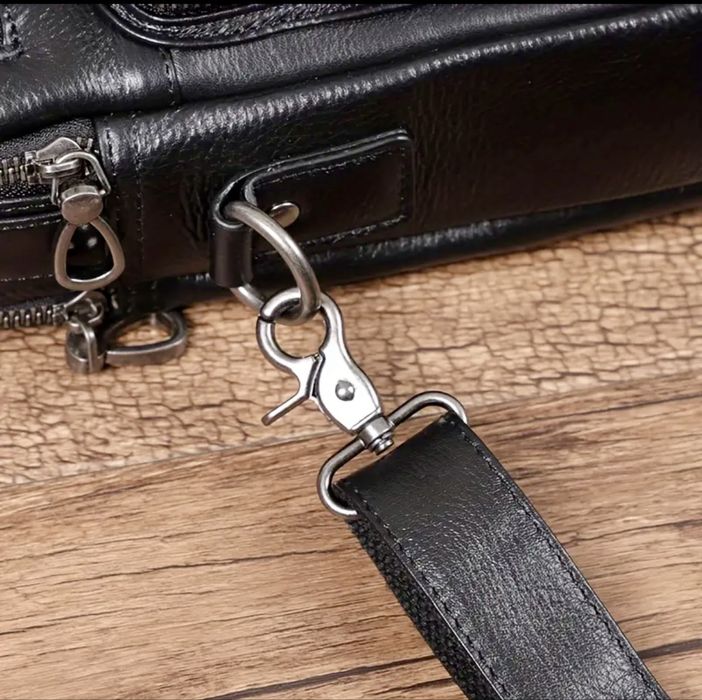 Мъжка луксозна кожена чанта Montreal* Премиум/Селективна -16% Промоция