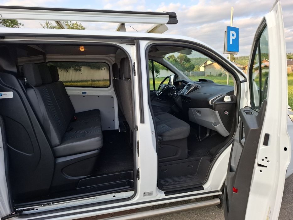 Ford Trasit Custom, 2.0 tdci,131cp,6 locuri,long