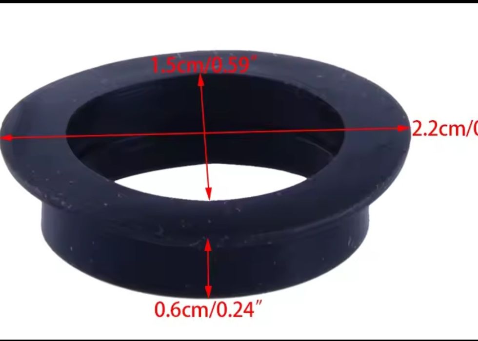 N 174 O-пръстен силиконов   за парктроник 2.2см на 1.5см  VW BMW Skoda