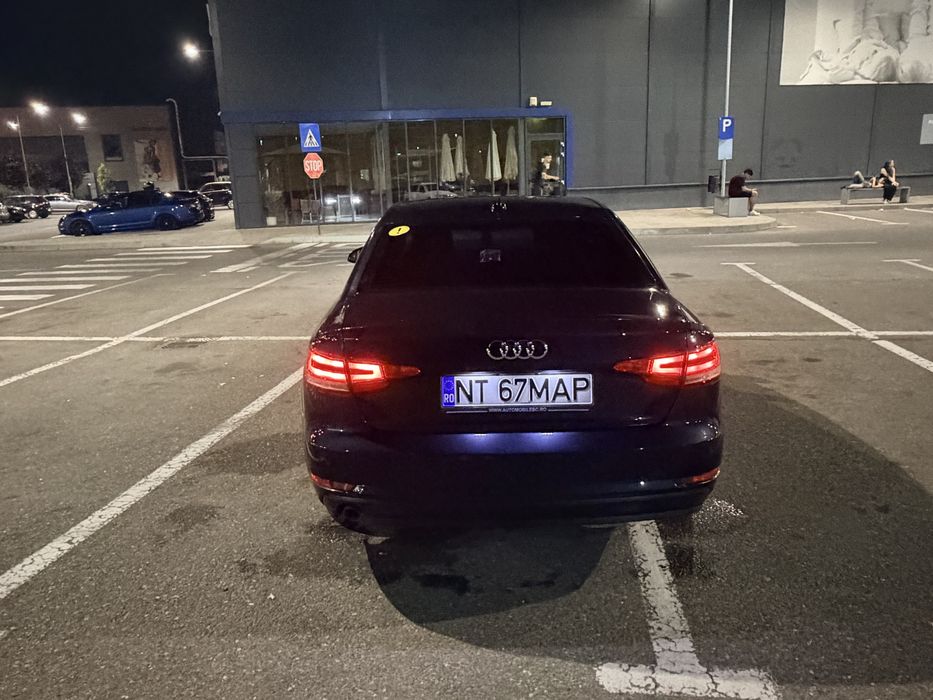 Vând Audi A4 berlină, an fabricație 2017, o mașină elegantă, foarte bine întreținută și gata de drum
