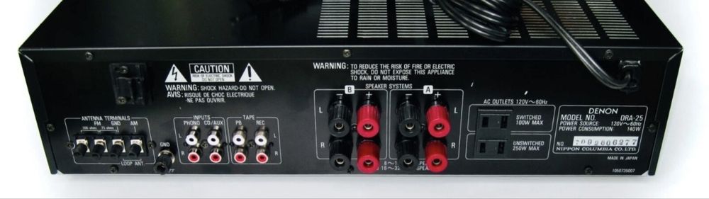 Vand Statie Denon DRA-25+ boxe Universum