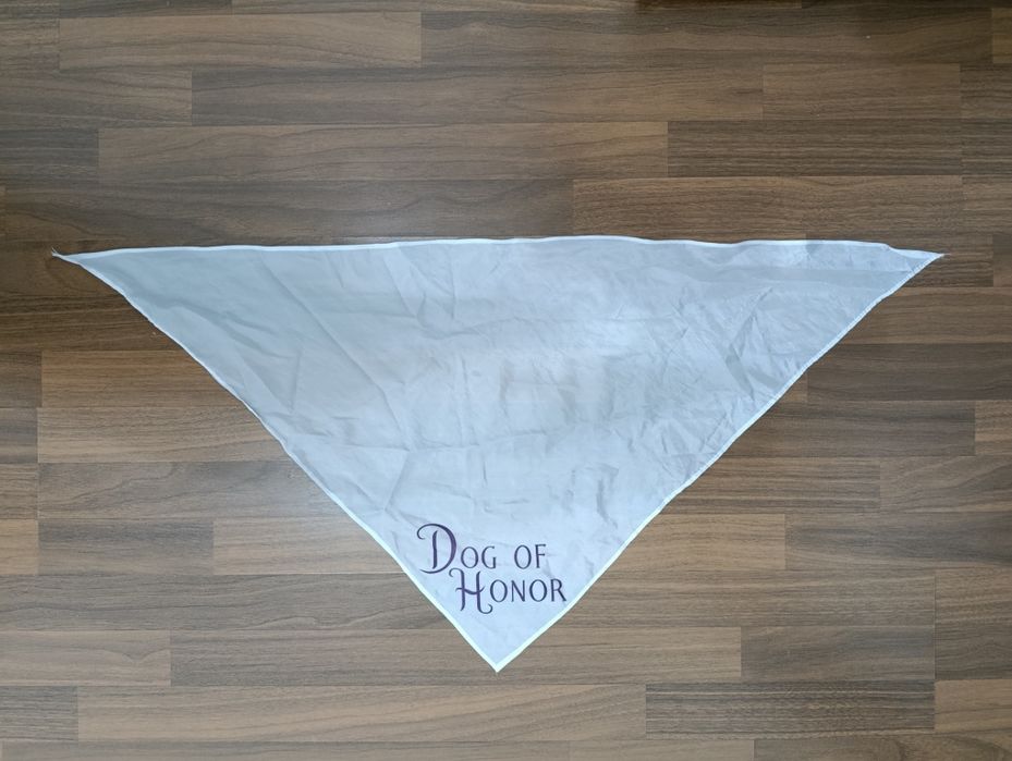Batic/Bandană de nuntă pentru câini - Dog of Honor