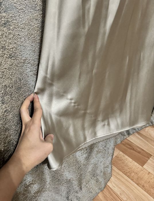 Платье атласное Zara