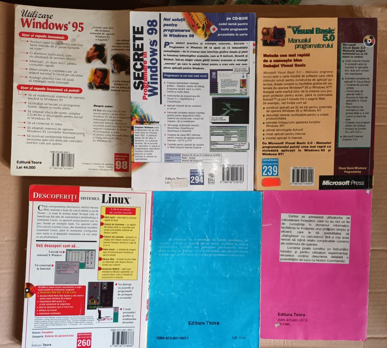 Cărți de Informatică si programare