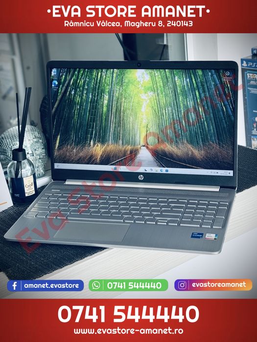 Laptop 15.6” HP 15s Intel Core i5-12th 512GB SSD 8GB RAM Windows 11