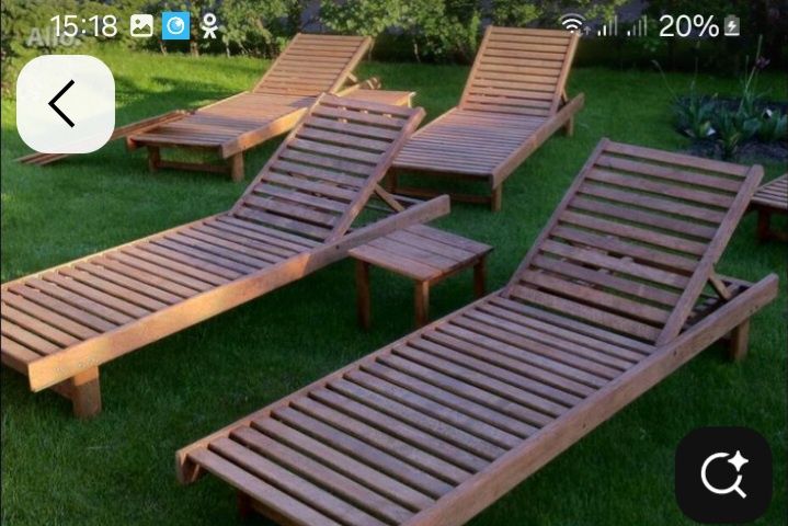 Шезлонги любых видов