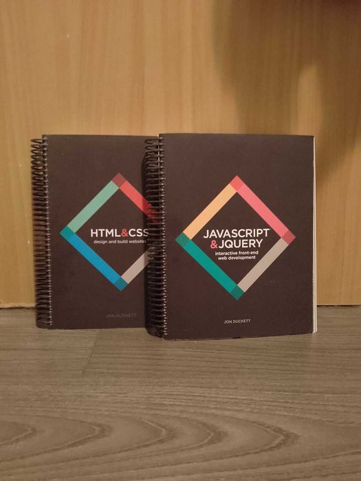 Комплект 2 книги Jon Duckett – HTML & CSS + JavaScript & jQuery