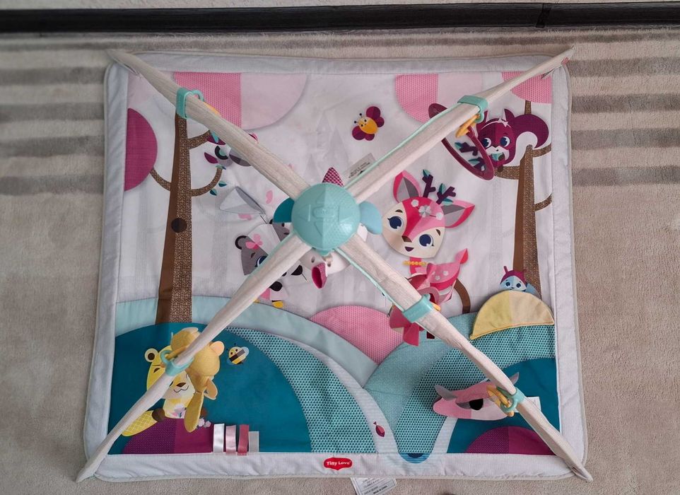 Детский Развивающий коврик "Into the Forest Gymini Deluxe" Tiny Love