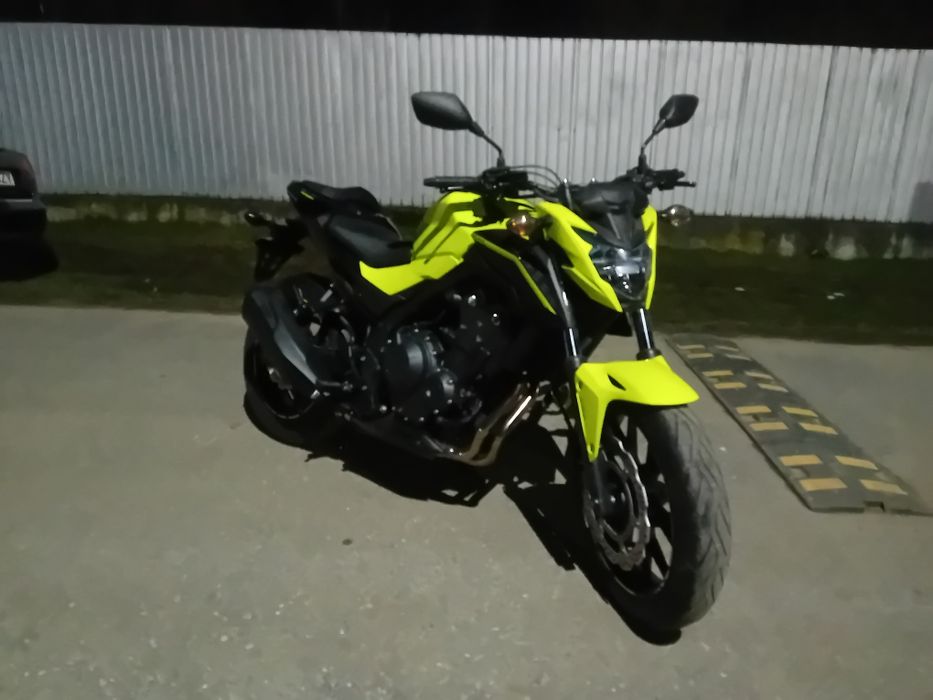 Honda cb500f hornet 2024 ABS 35kw - 2260 km nouă !!!