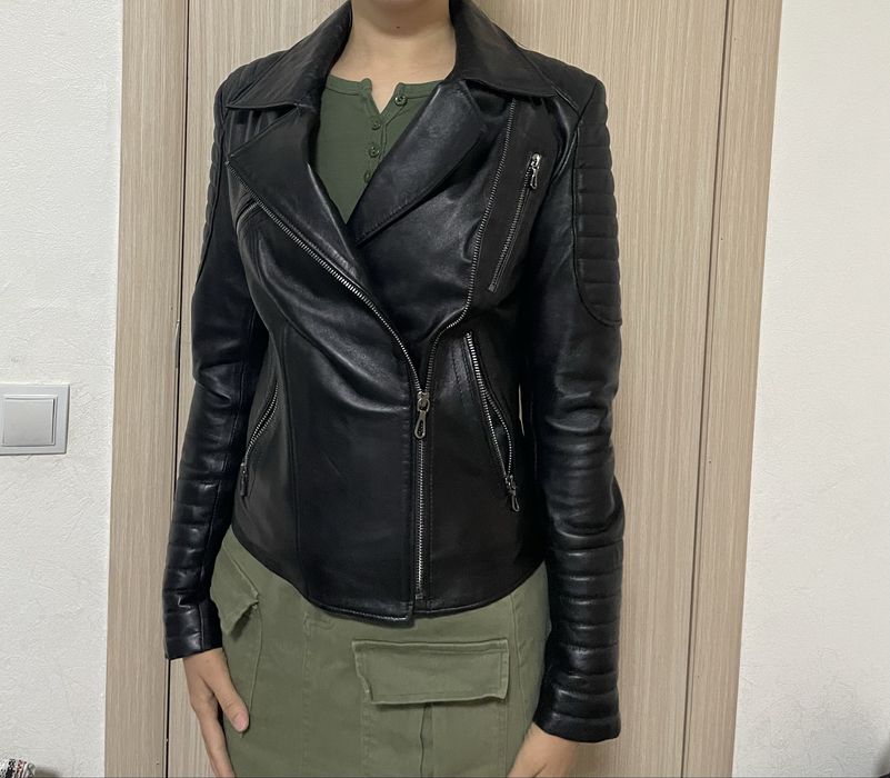 Кожаная куртка новая