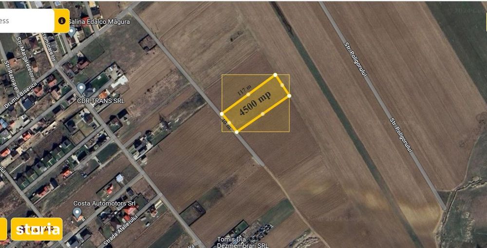 Teren de Vânzare | 4500 MP | Măgura | Bacău |