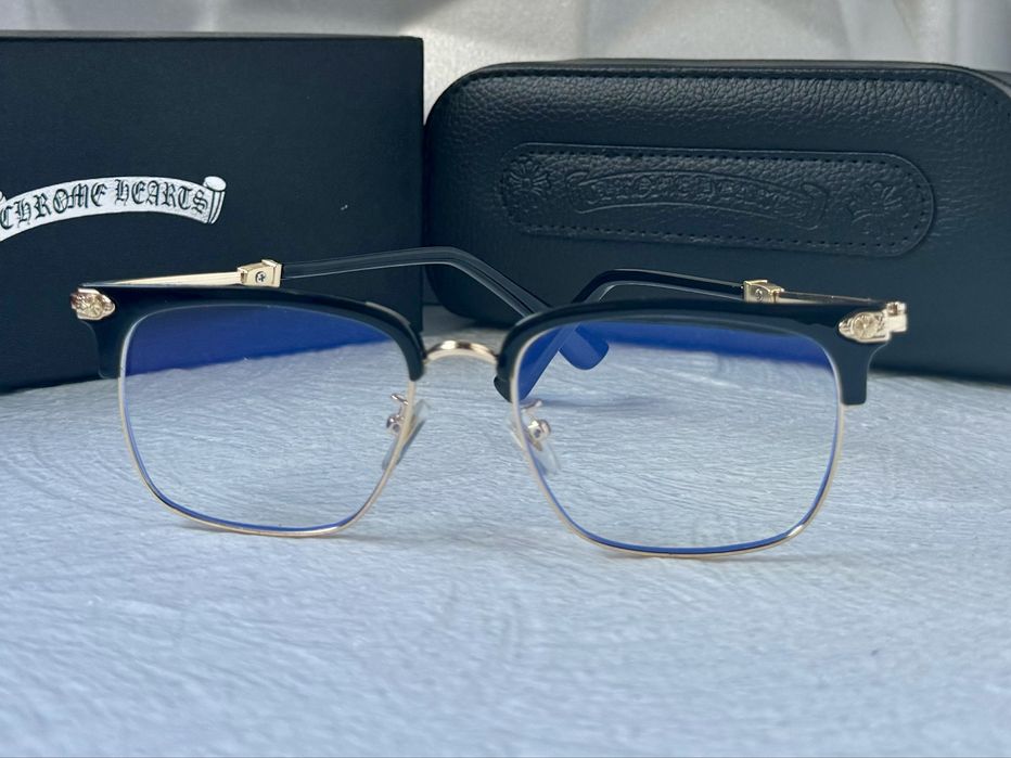 Очила за компютър Диоптрични рамки прозрачни слънчеви chrome hearts