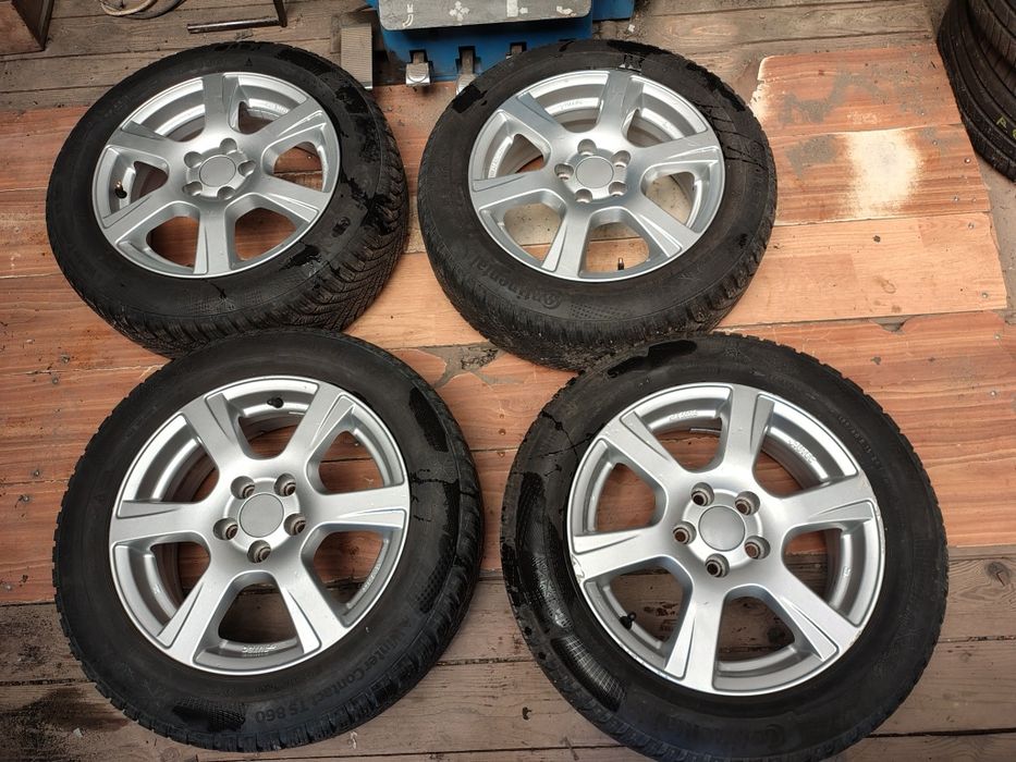 Jante Dacia r15 4x100 et 40 anvelope vara 185 65 15
