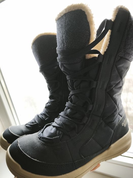 Cizme călduroase impermeabile drumeție Quechua,rezistă până la  -17°C