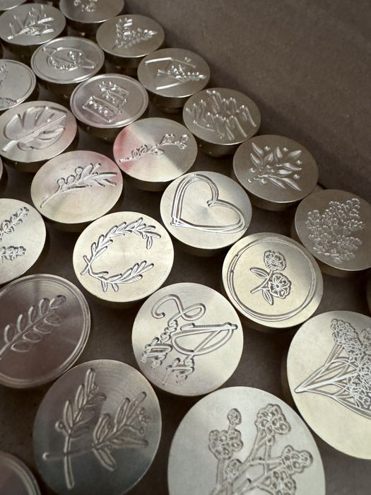 Stampile alama pentru sigilii nunta, 60 modele premium