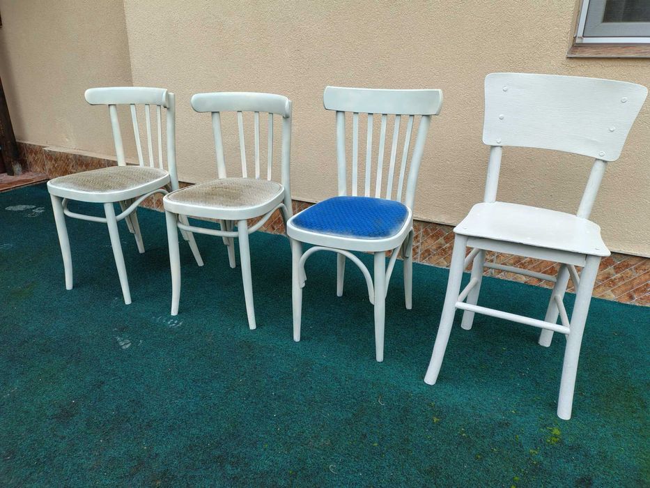 4 броя ретро столове.
