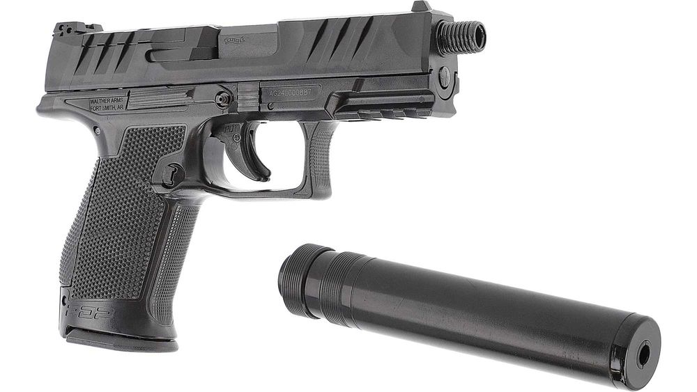 Еърсофт пистолет Walther PDP Compact 4 + заглушител (Пружинен) UMAREX Германия