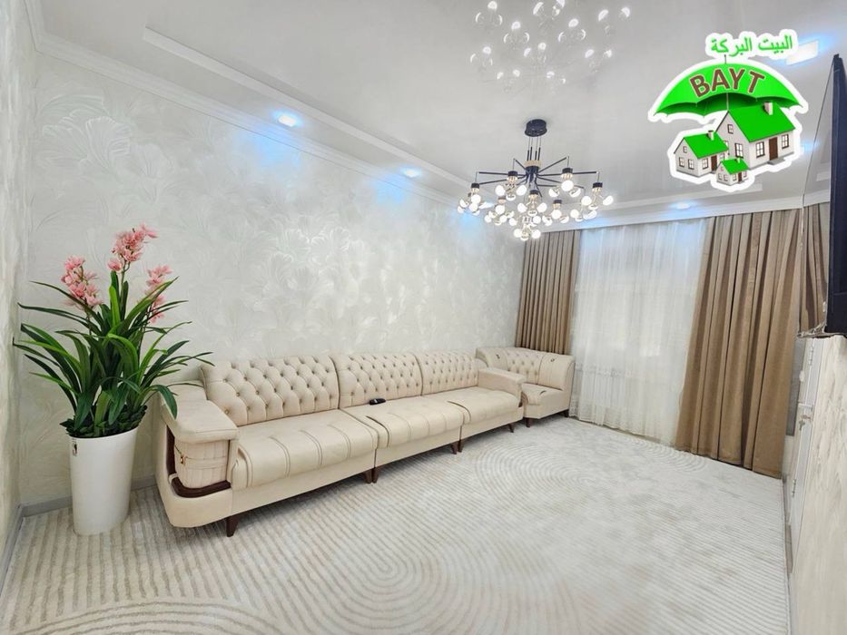 х Мебель+Техника 3х ком 3 этаж Чиланзар 12 квартал,Продается         х