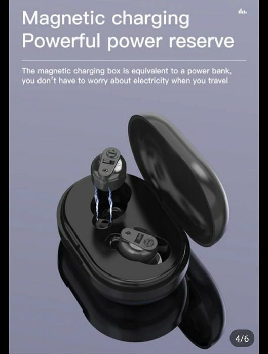 Слуховой аппарат перезаряжаемый