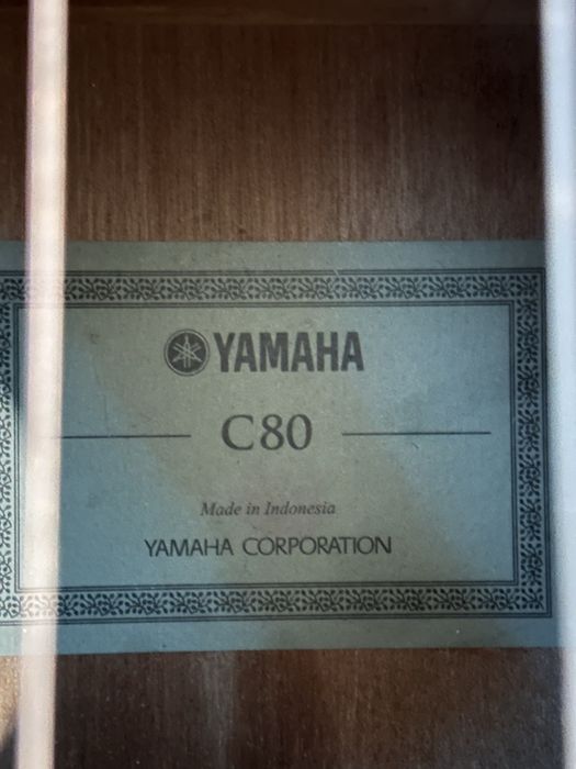 Классическая гитара Yamaha c80