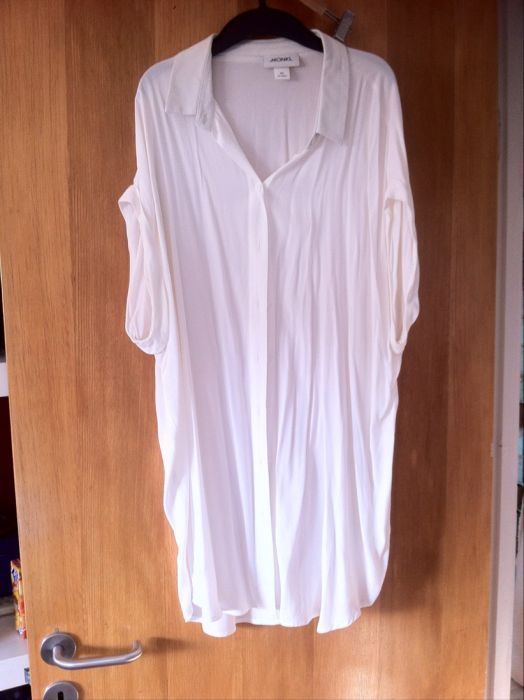 camasa alba Monki fara maneca