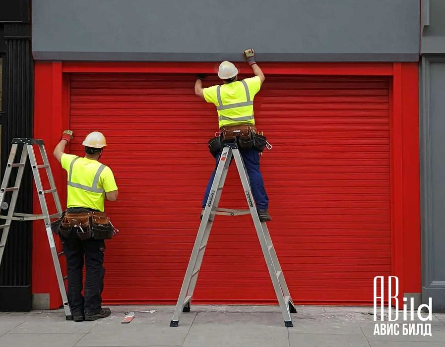 Ремонт на охранителни ролетки/щори, ролетни и секционни гаражни врати