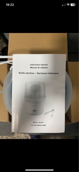Sterilizator electric penteu 6 biberoane