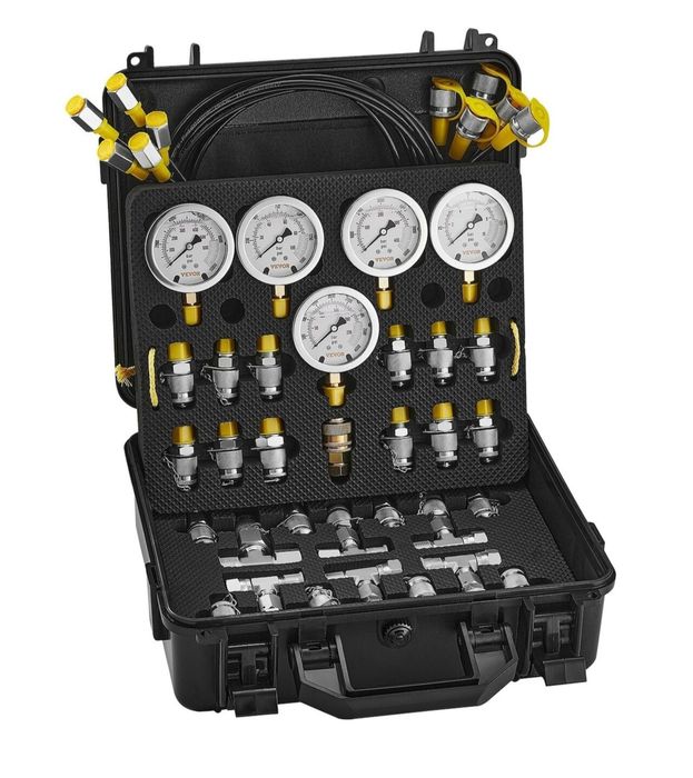 Set pentru testarea presiunii hidraulice 10/100/250/400/600 bar,