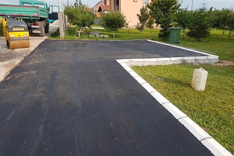 Укладка асфальта