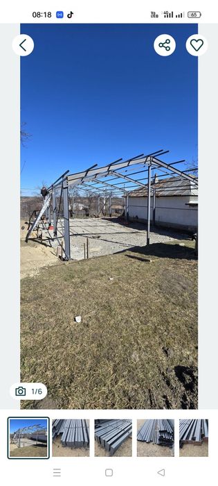 Vând stoc structură metalică de 10x20x4 
10x20x4
Toată structura metal