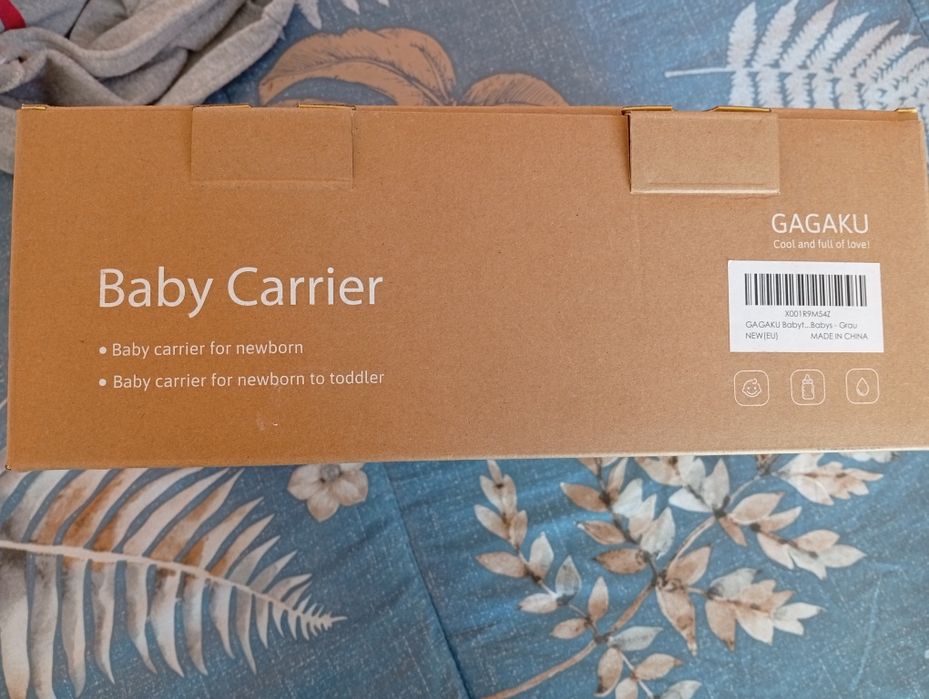 Ергономична раница за бебе