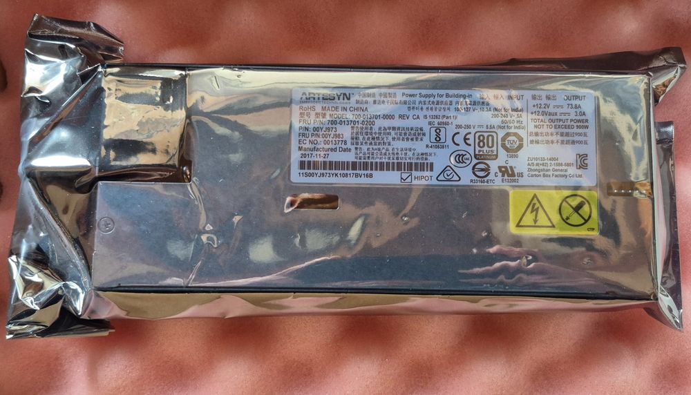 Sursa server Lenovo 900W Platinum sigilat full box